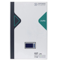 Акумулятор Dipower LiFePO4, Wall Mounted 51,2V 100AH, 5120W*h літій-залізо-фосфатний акумулятор 
