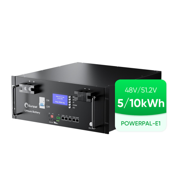 Акумулятор LiFePO4 48V 100Ah SUNPAL POWERPAL-E1 PP-E1-5 kWh
