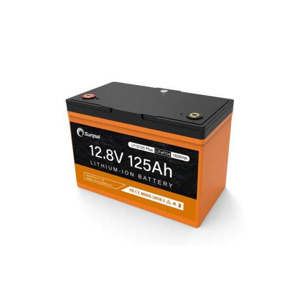 Акумулятор LiFePO4 SUNPAL 12V 125Ah