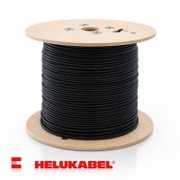 Кабель для сонячних панелей Helukabel SOLARFLEX-X+ H1Z2Z2-K 6 мм, чорний