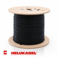 Кабель для сонячних панелей Helukabel SOLARFLEX-X+ H1Z2Z2-K 6 мм, чорний